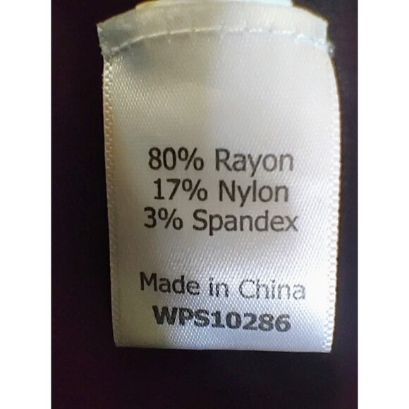 Women's 41 Hawthorn Black Scalloped Sweater, Plus Size 2X - Picture 4 of 6